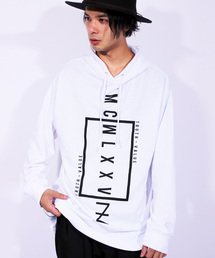 ８(eight) | ロゴ プルオーバー パーカー スウェット ロング丈 (パーカー)