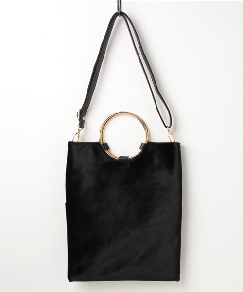 Andemiu（アンデミュウ）の「3WAYクラッチトートＢＡＧ771559（ショルダーバッグ・ブラック/グリーン・FREE）」の10枚目の写真