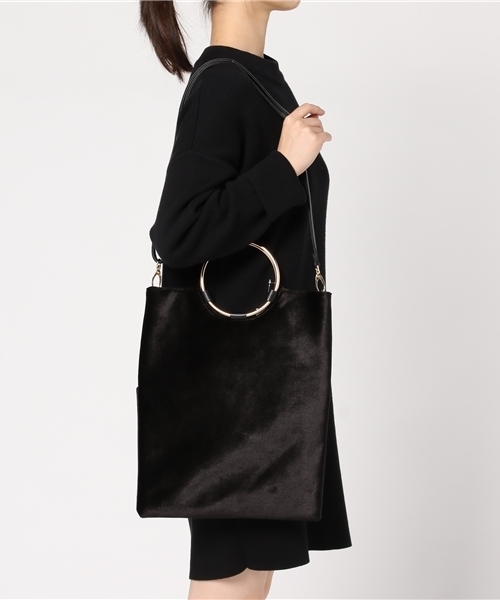 Andemiu（アンデミュウ）の「3WAYクラッチトートＢＡＧ771559（ショルダーバッグ・ブラック/グリーン・FREE）」の11枚目の写真