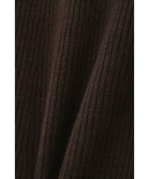 NATURAL BEAUTY BASIC（ナチュラルビューティーベーシック）の「【JJ×NBBコラボ】Aラインリブニット（ニット/セーター・レディース・オフホワイト/グレー/ブラウン/グリーン・MEDIUM）」の11枚目の写真