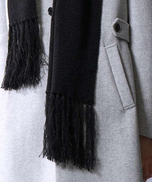 5351 POUR LES HOMMES（ゴーサンゴーイチプールオム）の「迷彩マフラー（マフラー・メンズ・ホワイト/ブラック・FREE）」の7枚目の写真