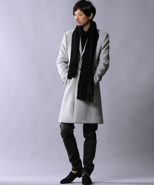 5351 POUR LES HOMMES（ゴーサンゴーイチプールオム）の「迷彩マフラー（マフラー・メンズ・ホワイト/ブラック・FREE）」の8枚目の写真