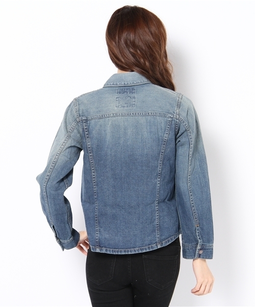 BEAUTY&YOUTH UNITED ARROWS（ビューティーアンドユースユナイテッドアローズ）の「BY AMERICANA デニムジャケット/INDIGO ◆（デニムジャケット・レディース・ネイビー・MEDIUM）」の3枚目の写真