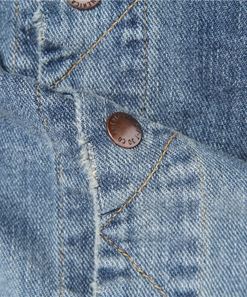 BEAUTY&YOUTH UNITED ARROWS（ビューティーアンドユースユナイテッドアローズ）の「BY AMERICANA デニムジャケット/INDIGO ◆（デニムジャケット・レディース・ネイビー・MEDIUM）」の8枚目の写真