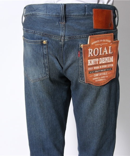 roial（ロイアル）の「RAD D（デニムパンツ・メンズ・インディゴブルー/グレー・32inch/30inch/34inch）」の6枚目の写真