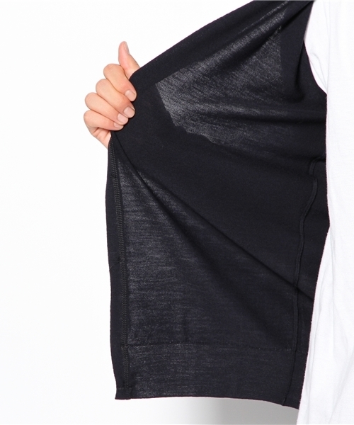 JOHN SMEDLEY（ジョンスメドレー）の「BRYN（カーディガン/ボレロ・メンズ・オレンジ/ブルー/ネイビー/ブラック・SMALL/MEDIUM）」の10枚目の写真