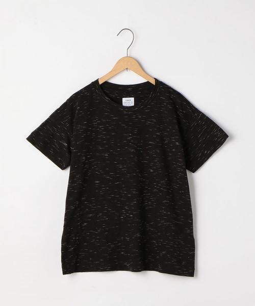 coen(コーエン)の「ネップクルーネックTシャツ(Tシャツ/カットソー・レディース・ホワイト/ブラック/オフホワイト/オリーブ・MEDIUM/LARGE)」の3枚目の写真