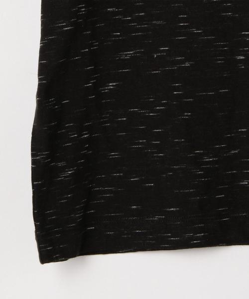 coen(コーエン)の「ネップクルーネックTシャツ(Tシャツ/カットソー・レディース・ホワイト/ブラック/オフホワイト/オリーブ・MEDIUM/LARGE)」の9枚目の写真