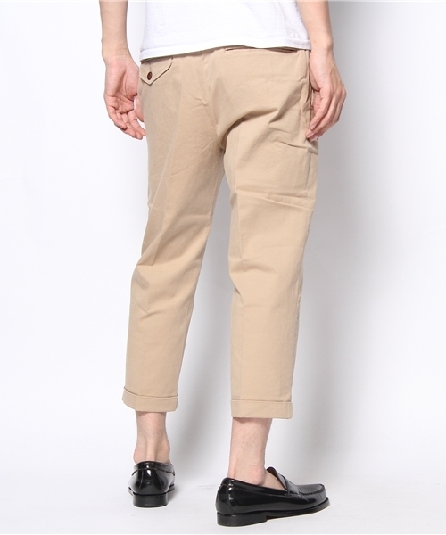 GLOBAL WORK（グローバルワーク）の「【GLOBAL WORK】チノクロップドパンツ（チノパンツ・メンズ・グリーン/ネイビー/ブラウン/ベージュ・LARGE/MEDIUM/SMALL/X-LARGE）」の6枚目の写真