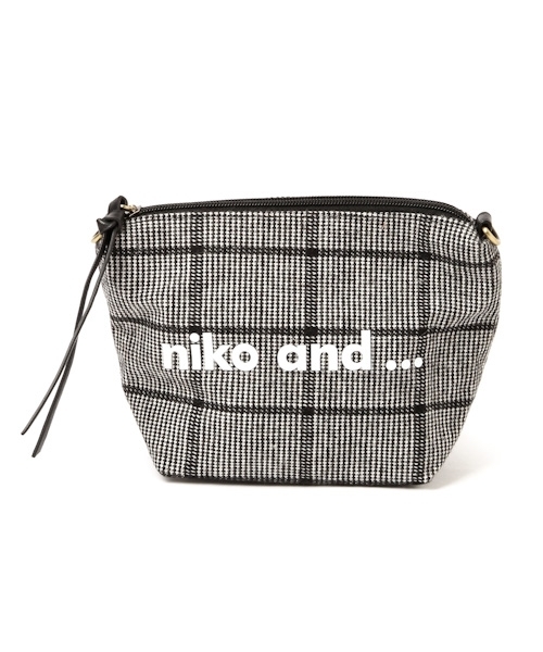 niko and...（ニコアンド）の「オリジナルロゴトリオショルダーバッグ（ショルダーバッグ・レディース・ブラック/レッド・FREE）」の17枚目の写真