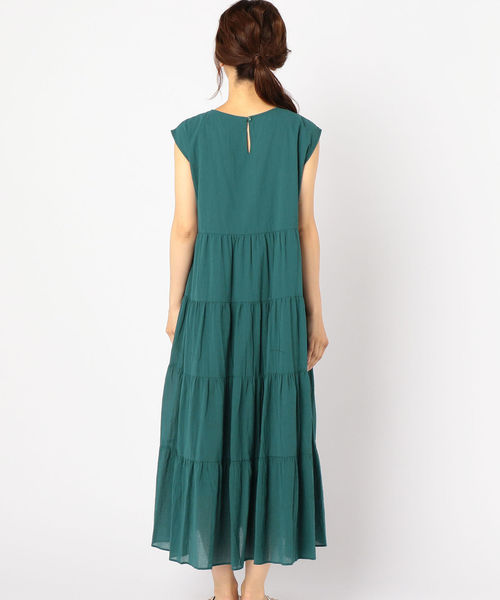 SHIPS（シップス）の「フレンチスリーブロングワンピース（ワンピース  