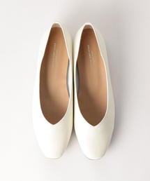 green label relaxing | ★NFC スクエアソフト フラットシューズ(1cmヒール) ◆(バレエシューズ)