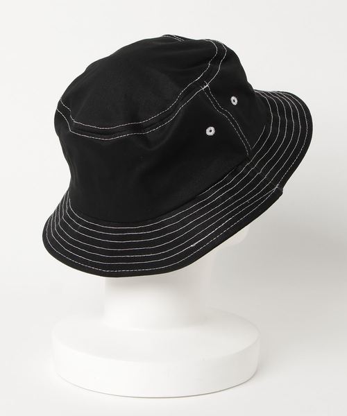 XLARGE（エクストララージ）の「【XLARGE×Champion】 STANDARD LOGO BUCKET HAT/チャンピオン（ハット・メンズ・ホワイト/ブラック/レッド・ONE SIZE）」の4枚目の写真