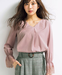 キャンディスリーブスキッパーブラウス