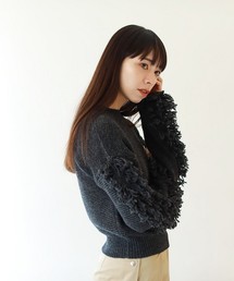 TODAYFUL | フリンジスリーブニット(ニット/セーター)