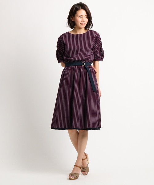 Sunauna(スーナウーナ)の「【洗える】リバーシブルスカート(スカート・レディース・ネイビー/ブラウン・38/36/34)」の11枚目の写真
