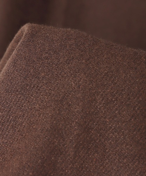 andme（アンドミー）の「フェイクウールテーパードパンツ（スラックス・レディース・チャコールグレー/ブラック/ネイビー/ブラウン/カーキ/グリーン系その他/ダークブラウン/ラベンダー/オフホワイト・S/M/L）」の22枚目の写真