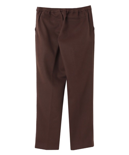 andme（アンドミー）の「フェイクウールテーパードパンツ（スラックス・レディース・チャコールグレー/ブラック/ネイビー/ブラウン/カーキ/グリーン系その他/ダークブラウン/ラベンダー/オフホワイト・S/M/L）」の19枚目の写真