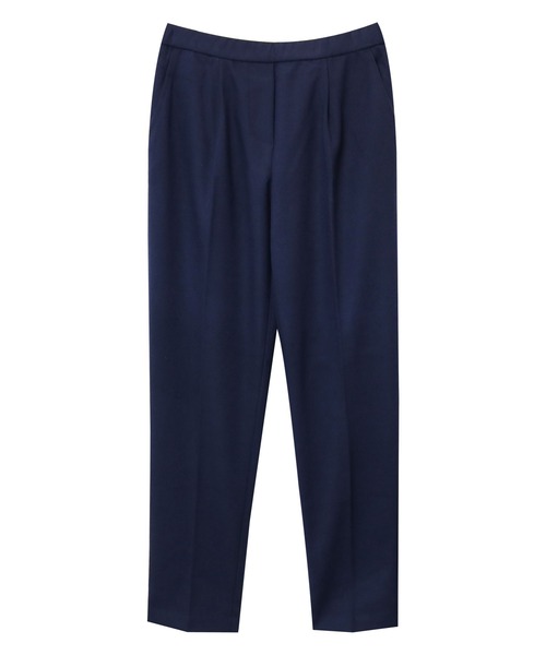 andme（アンドミー）の「フェイクウールテーパードパンツ（スラックス・レディース・チャコールグレー/ブラック/ネイビー/ブラウン/カーキ/グリーン系その他/ダークブラウン/ラベンダー/オフホワイト・S/M/L）」の12枚目の写真