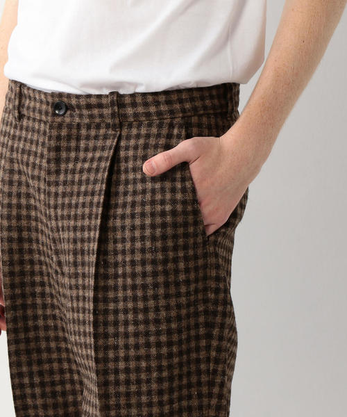 Steven Alan（スティーブンアラン）の「＜Steven Alan＞UNDYED SUPER BAGGY TAPERED PANTS DOUBLE-ANKLE/パンツ（スラックス・メンズ・モカ/ブラウン・LARGE/MEDIUM/SMALL）」の6枚目の写真