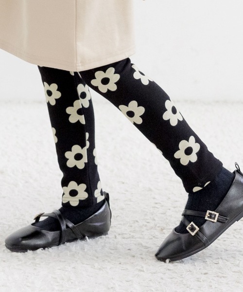 Bee des Bee（ビーデスビー）の「裏起毛 レギンスパンツ（レギンス/スパッツ・キッズ・ホワイト系その他/ブラック系その他6/ブラック系その他4/ブラック系その他5/ブラック系その他/ブラック系その他2/ホワイト系その他3/ベージュ系その他/アイボリー/グレー系その他/グリーン系カモフラージュ/ブラック系その他3/ホワイト系その他2/ネイビー/ピンク/ホワイト系その他4/ベージュ系その他2/ブラック系2/アイボリー系/ブラック系/レッド系/ブラック系3/ネイビー系/グレー系/アイボリー系2・120cm/100cm/150cm/140cm/90cm/110cm/130cm）」の6枚目の写真