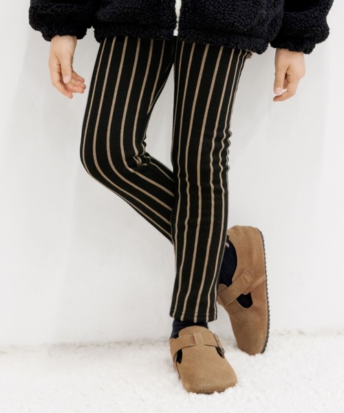 Bee des Bee（ビーデスビー）の「裏起毛 レギンスパンツ（レギンス/スパッツ・キッズ・ホワイト系その他/ブラック系その他6/ブラック系その他4/ブラック系その他5/ブラック系その他/ブラック系その他2/ホワイト系その他3/ベージュ系その他/アイボリー/グレー系その他/グリーン系カモフラージュ/ブラック系その他3/ホワイト系その他2/ネイビー/ピンク/ホワイト系その他4/ベージュ系その他2/ブラック系2/アイボリー系/ブラック系/レッド系/ブラック系3/ネイビー系/グレー系/アイボリー系2・120cm/100cm/150cm/140cm/90cm/110cm/130cm）」の11枚目の写真