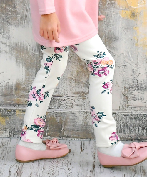 Bee des Bee（ビーデスビー）の「裏起毛 レギンスパンツ（レギンス/スパッツ・キッズ・ホワイト系その他/ブラック系その他6/ブラック系その他4/ブラック系その他5/ブラック系その他/ブラック系その他2/ホワイト系その他3/ベージュ系その他/アイボリー/グレー系その他/グリーン系カモフラージュ/ブラック系その他3/ホワイト系その他2/ネイビー/ピンク/ホワイト系その他4/ベージュ系その他2/ブラック系2/アイボリー系/ブラック系/レッド系/ブラック系3/ネイビー系/グレー系/アイボリー系2・120cm/100cm/150cm/140cm/90cm/110cm/130cm）」の5枚目の写真