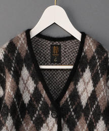 トップス BATONER x 6(ROKU) CHECKED CARDIGAN WAXLFW25008_a_1110x.