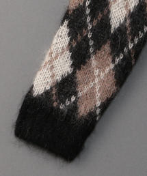 BATONER（バトナー）の「＜BATONER×6(ROKU)＞ARGYLE CHECK KNIT