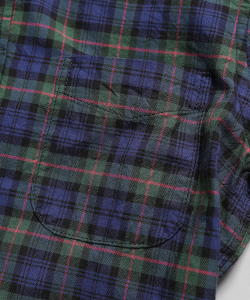 HYSTERIC GLAMOUR(ヒステリックグラマー)の「DAM/THE BEAT GOES ON! pt 長袖ワークSH(シャツ/ブラウス・レディース・グリーン系その他/ネイビー/ブラック系その他・FREE)」の12枚目の写真