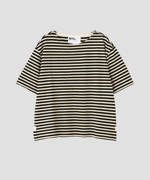 MHL.（エムエイチエル）の「HIGH TWISTED STRIPE JERSEY（T