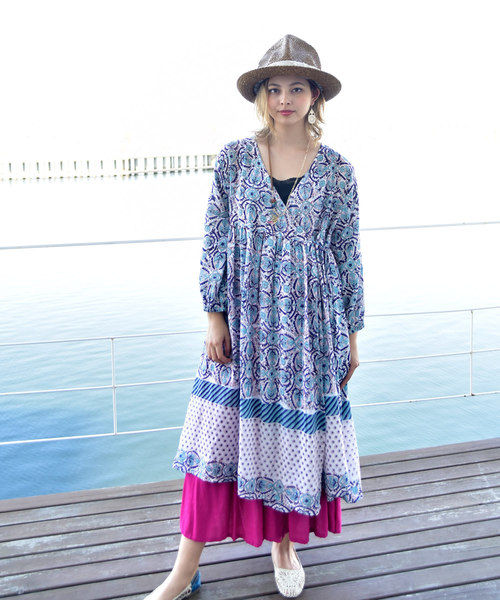 チャイハネ（チャイハネ）の「【チャイハネ】フラワーコードパンプス（パンプス・レディース・ホワイト/ブラック/レッド/ブルー・M/L）」の10枚目の写真