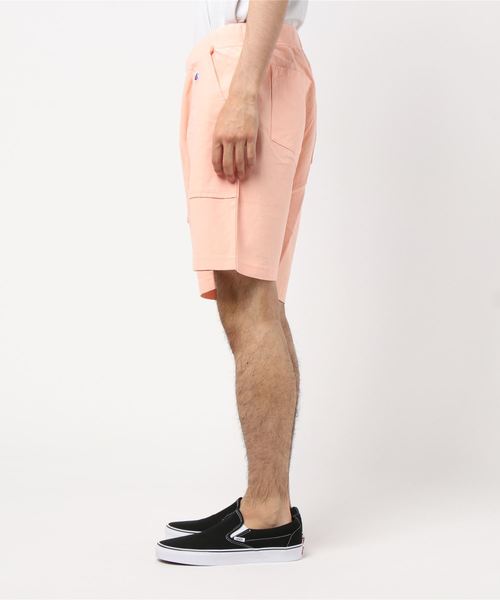 Champion（チャンピオン）の「【Champion/チャンピオン】メンズ リバースウィーブ ショートパンツ（その他パンツ・メンズ・サーモンピンク/ライム/サックスブルー/ベージュ・SMALL/MEDIUM/LARGE/X-LARGE）」の5枚目の写真