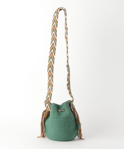 JARDIN DEL CIELO（ジャルディン デル シエロ）の「＜JARDIN DEL CIELO＞ミニモチラバッグ/GREEN（ショルダーバッグ・レディース・ダークグリーン・FREE）」の3枚目の写真