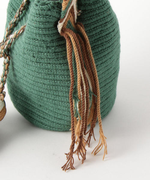 JARDIN DEL CIELO（ジャルディン デル シエロ）の「＜JARDIN DEL CIELO＞ミニモチラバッグ/GREEN（ショルダーバッグ・レディース・ダークグリーン・FREE）」の5枚目の写真