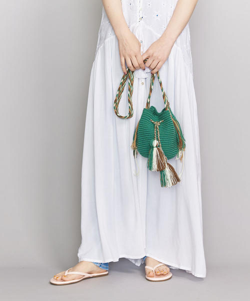 JARDIN DEL CIELO（ジャルディン デル シエロ）の「＜JARDIN DEL CIELO＞ミニモチラバッグ/GREEN（ショルダーバッグ・レディース・ダークグリーン・FREE）」の9枚目の写真