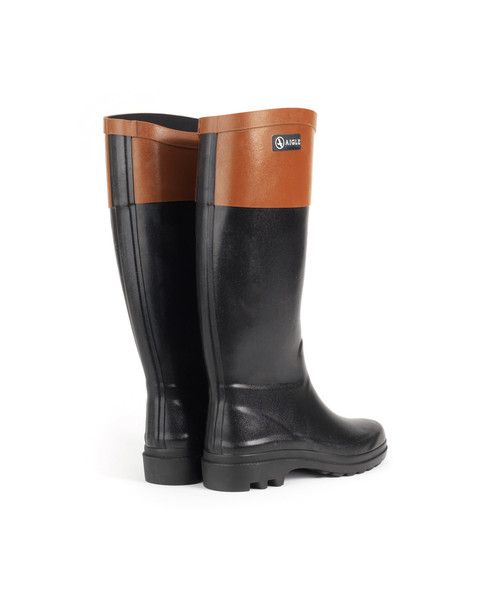 AIGLE(エーグル)の「エイグランティーヌ・カラーブロック(レインシューズ・レディース・ブラック/ダークブルー・38/36/37/39/35)」の6枚目の写真