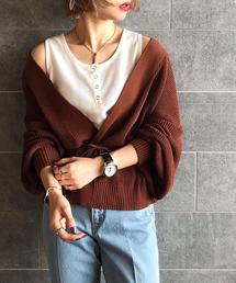 PAGEBOY | ライトカシュクールカーディガン(カーディガン/ボレロ)