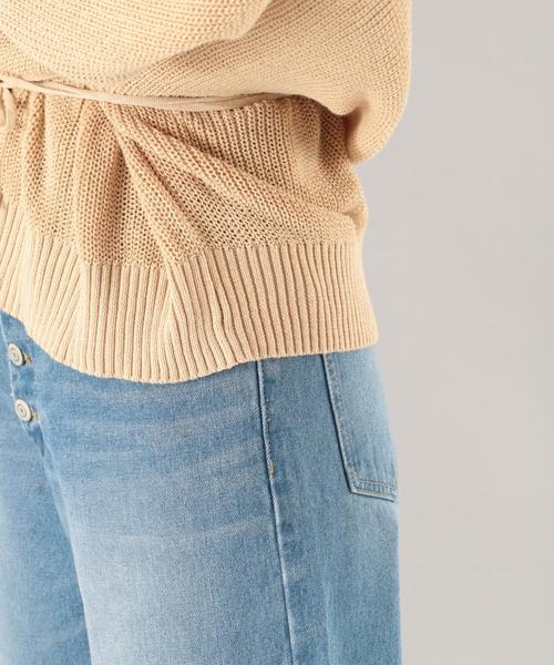 PAGEBOY（ページボーイ）の「ライトカシュクールカーディガン（カーディガン/ボレロ・レディース・ライトグレー/ダークブラウン/ベージュ/オフホワイト・FREE）」の16枚目の写真