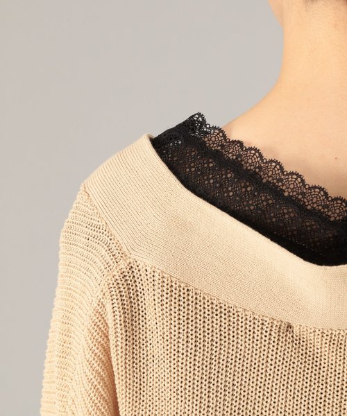 PAGEBOY（ページボーイ）の「ライトカシュクールカーディガン（カーディガン/ボレロ・レディース・ライトグレー/ダークブラウン/ベージュ/オフホワイト・FREE）」の14枚目の写真