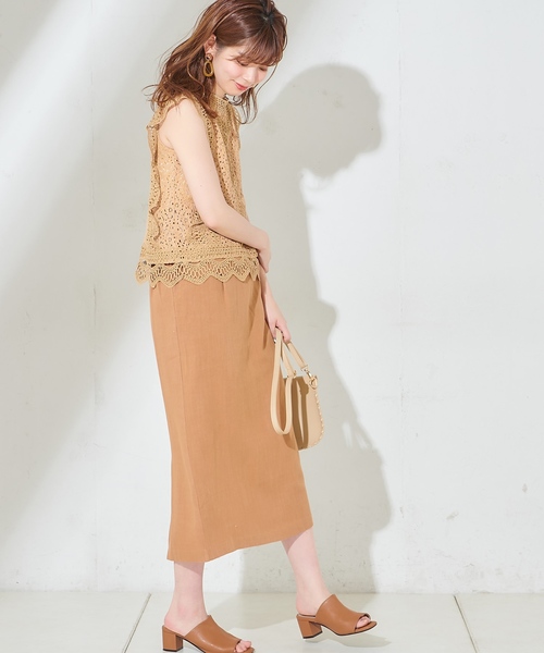 natural couture（ナチュラルクチュール）の「ヴィンテージレースブラウス（シャツ/ブラウス・レディース・ブラック/ベージュ/オフホワイト/ピンク・FREE）」の6枚目の写真