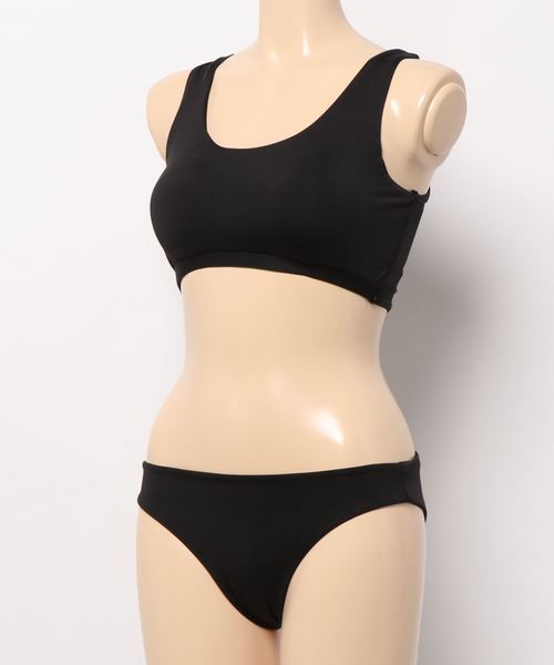 KOBE LETTUCE(コウベレタス)の「リバーシブルパンツ背中レースアップビキニ【水着上下2点セット】(水着・レディース・ブラック/カーキ/ピンク系その他/オレンジ系その他・FREE)」の13枚目の写真