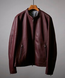 ライダースジャケット レッド 赤色系 ファッション通販 Zozotown