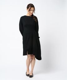 【MIHARAYASUHIRO】Tack Twist Sweat Dress