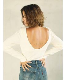 Ungrid | バックオープンロングスリーブTee(Tシャツ/カットソー)