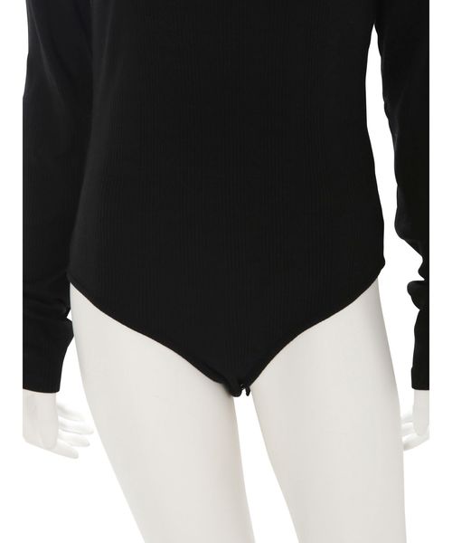 Ungrid（アングリッド）の「バックオープンロングスリーブTee（Tシャツ/カットソー・レディース・ブラウン/アイボリー/ブラック・FREE）」の17枚目の写真