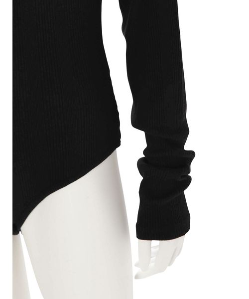 Ungrid（アングリッド）の「バックオープンロングスリーブTee（Tシャツ/カットソー・レディース・ブラウン/アイボリー/ブラック・FREE）」の16枚目の写真