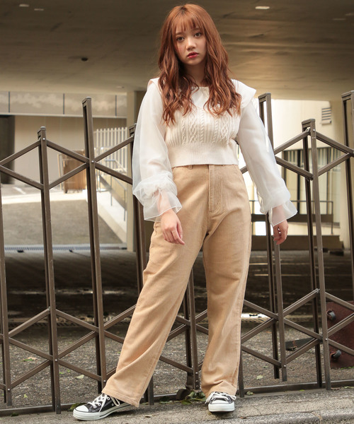 apres jour(アプレジュール)の「ストレートコーデュロイパンツ【ZOZOTOWN限定アイテム】(その他パンツ・レディース・ライトグレー/ベージュ/アイボリー/ライトブラウン/モカ・SMALL/MEDIUM/LARGE/X-LARGE)」の8枚目の写真