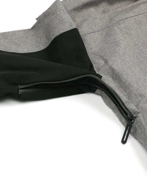 grn（ジーアールエヌ）の「grn plus 3レイヤーマウンテンパーカー 撥水 防風 ビッグシルエット マンパ（マウンテンパーカー・メンズ・ブラック/キャメル/グレー/オリーブ・2(M)/3(L)/4(XL)）」の22枚目の写真