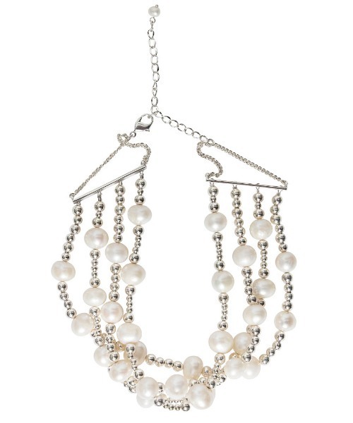 Ameri（アメリ）の「PEARL SPIN ROUND NECKLACE（ネックレス）」 - WEAR